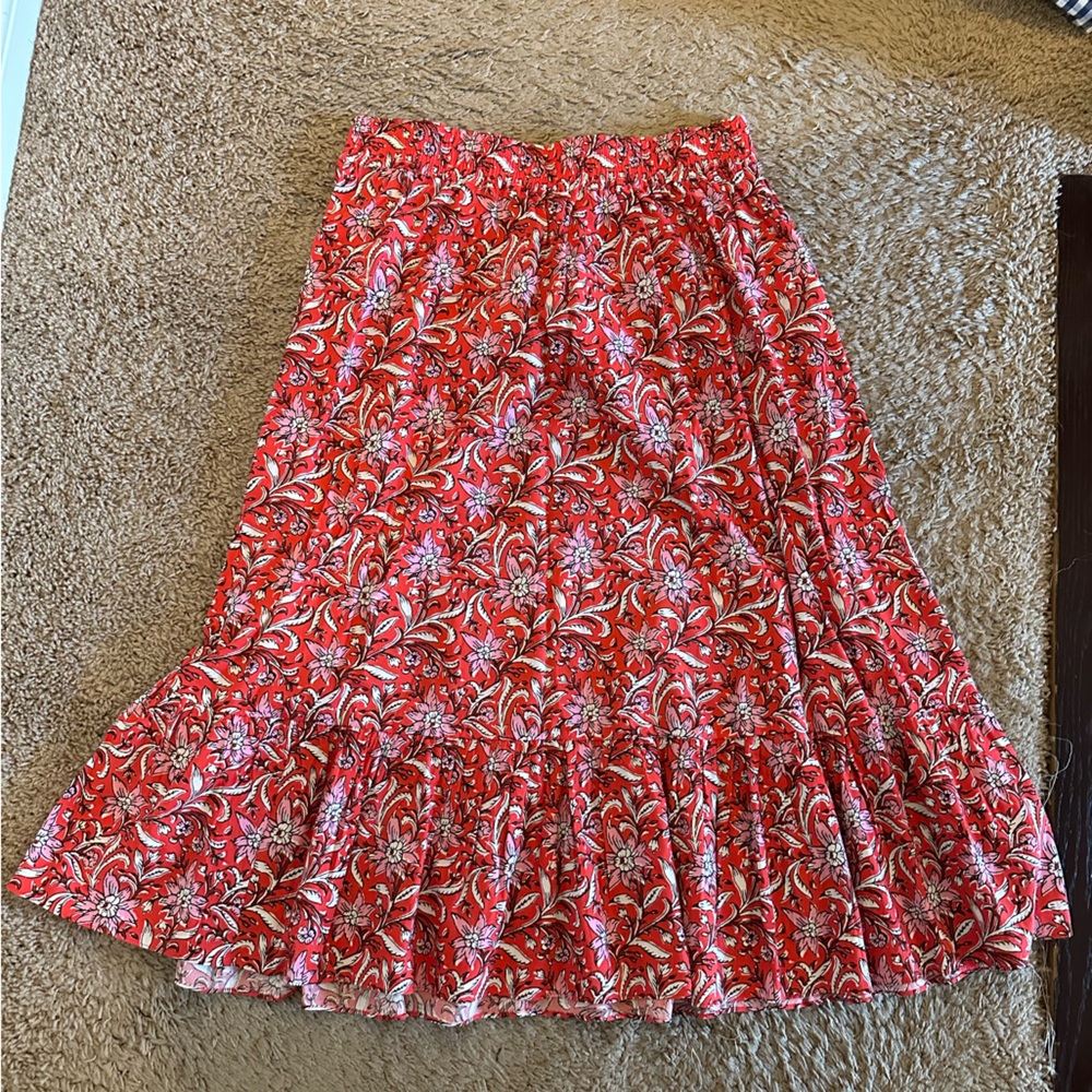 NWT Loft Midi Skirt